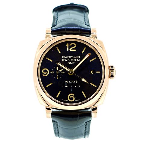 Panerai Radiomir Tourbillon GMT Oro Rosso 18K Rose Gold